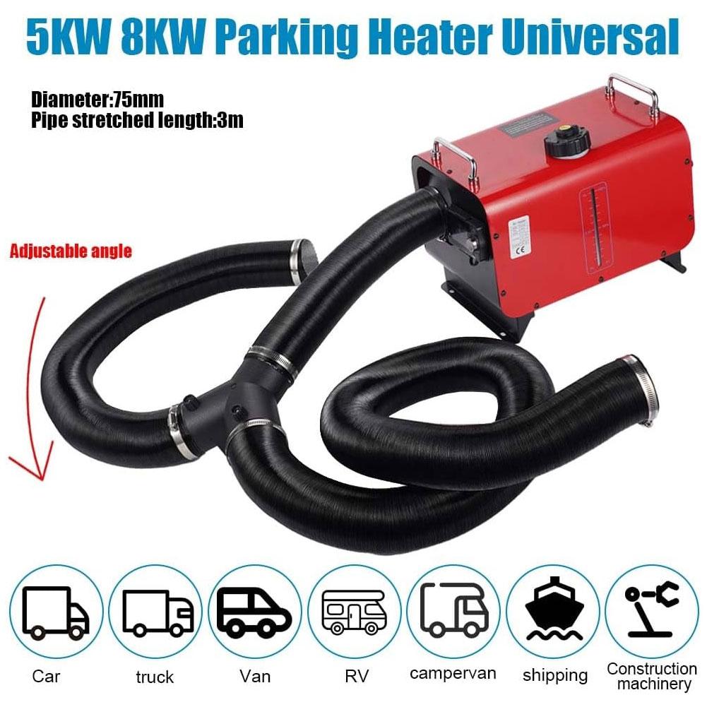 Diesel Heater Ducting Kit - 75mm Diameter 300cm Lenghth Air Diesel