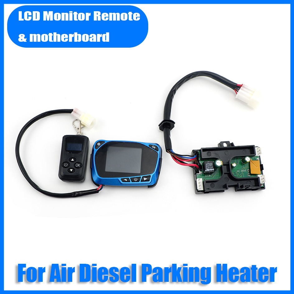 12V Diesel Heater With Remote - 12V Air Diesel Heater LCD Monitor