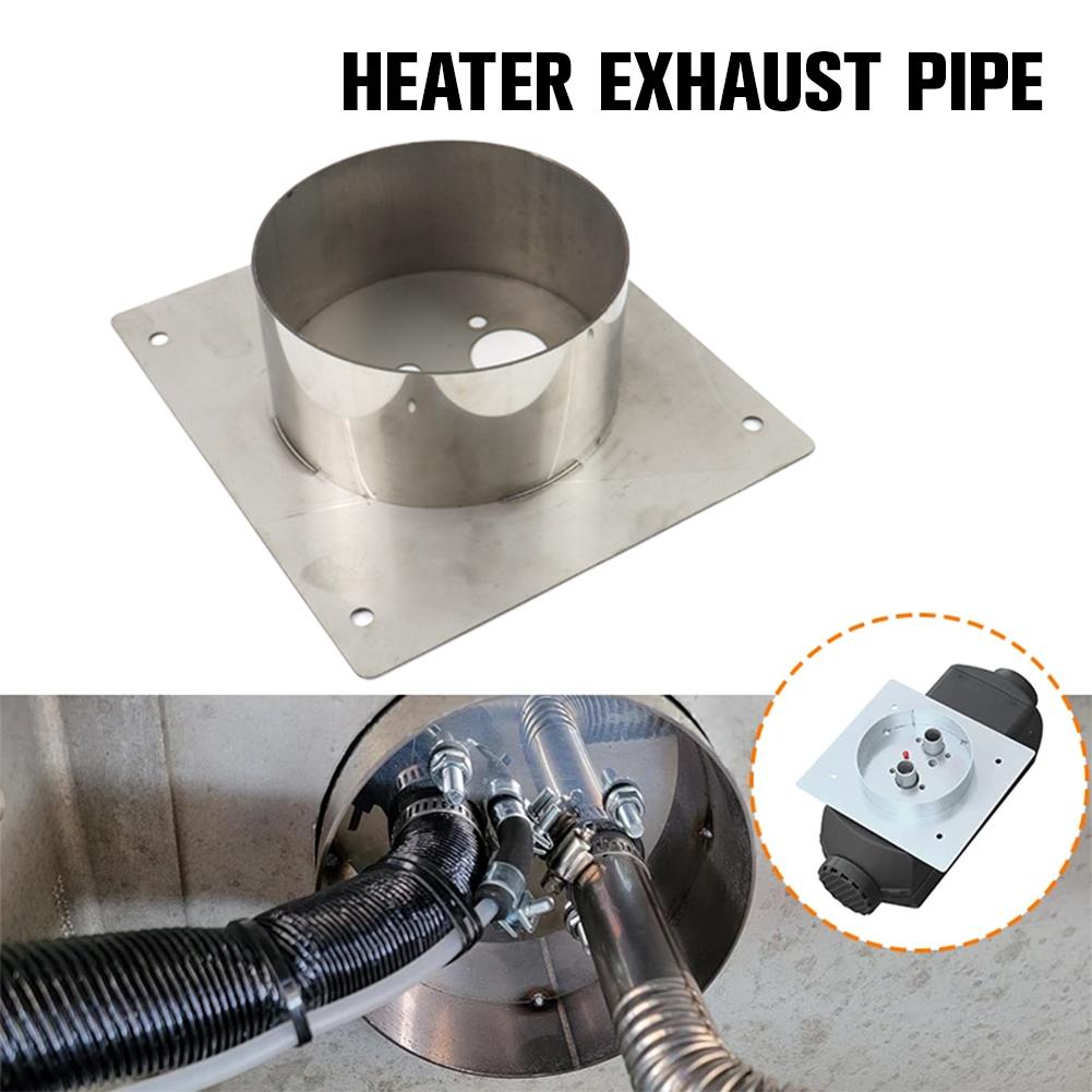 Diesel Heater Silencer Muffler - Stainless Steel Exhaust Pipe Joint Air