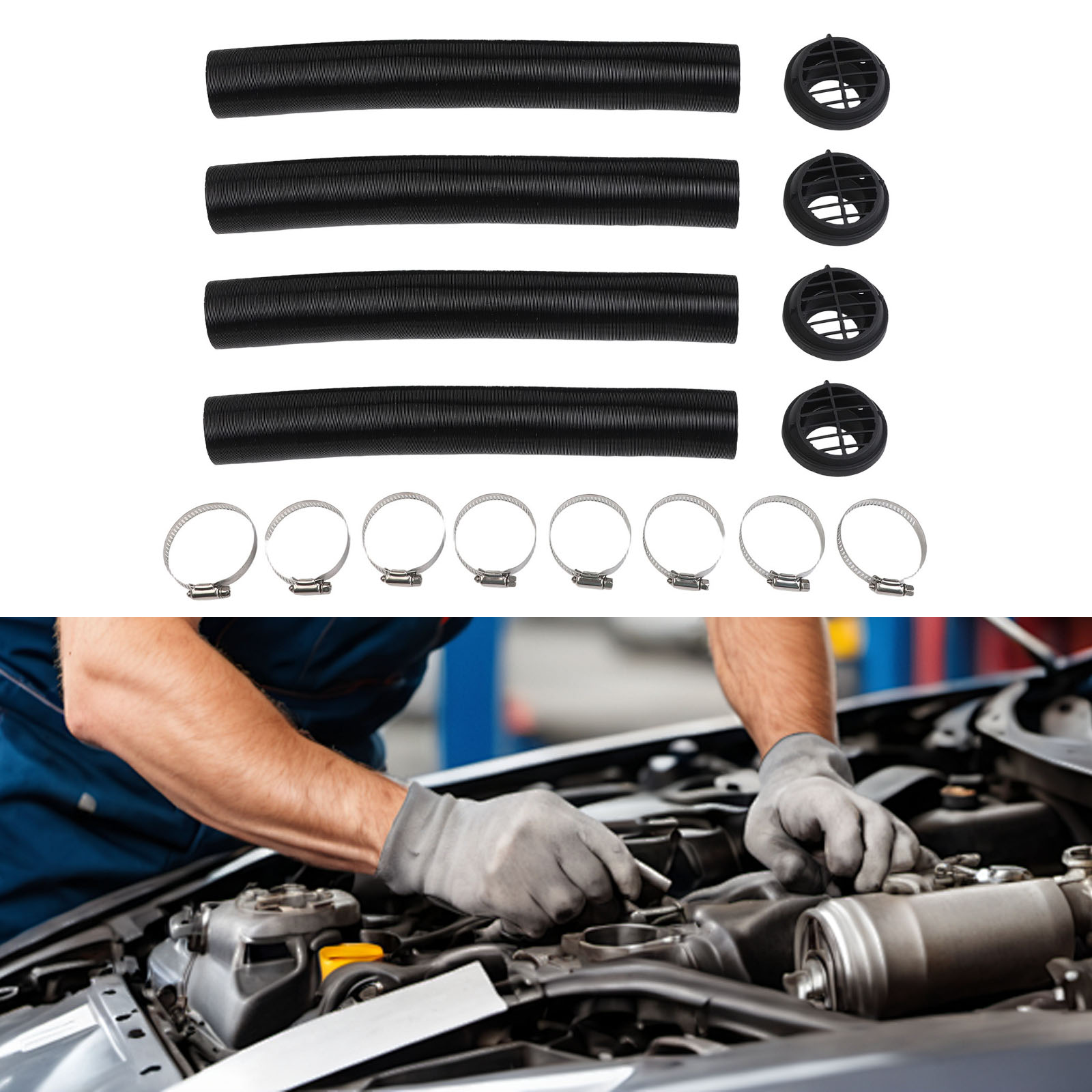 Car Heater Ducting Kit Diesel  - Diesel Heater Ducting Kit recension och pris