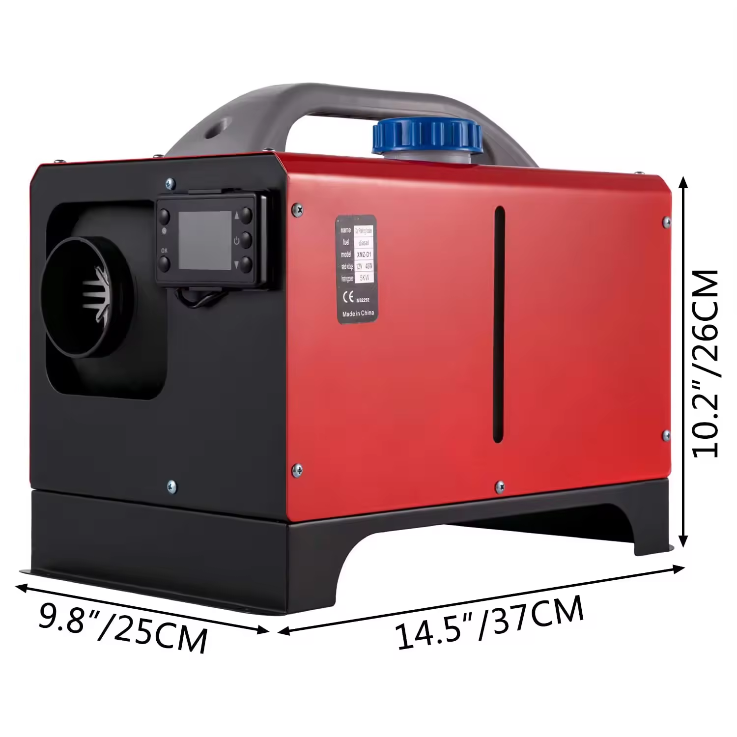 Portable Diesel Air Heater 5KW - Diesel Parking Heater 8Kw 24V recension och pris
