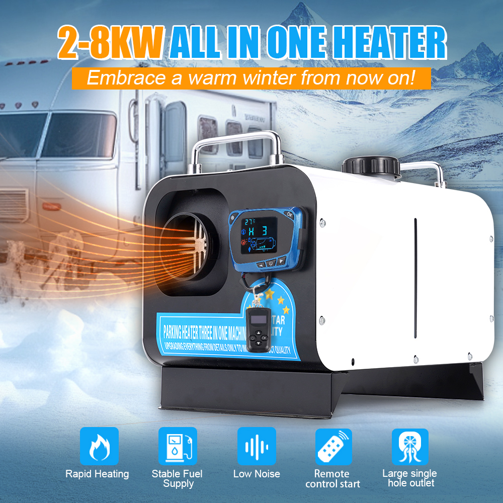 2-8KW 12V&24V&220V Car Diesel  - Diesel Parking Heater 8Kw 24V recension och pris