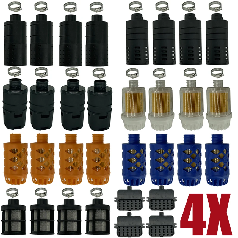 4X 25mm Car Auto Air Diesel Pa - Diesel Heater Silencer Muffler recension och pris
