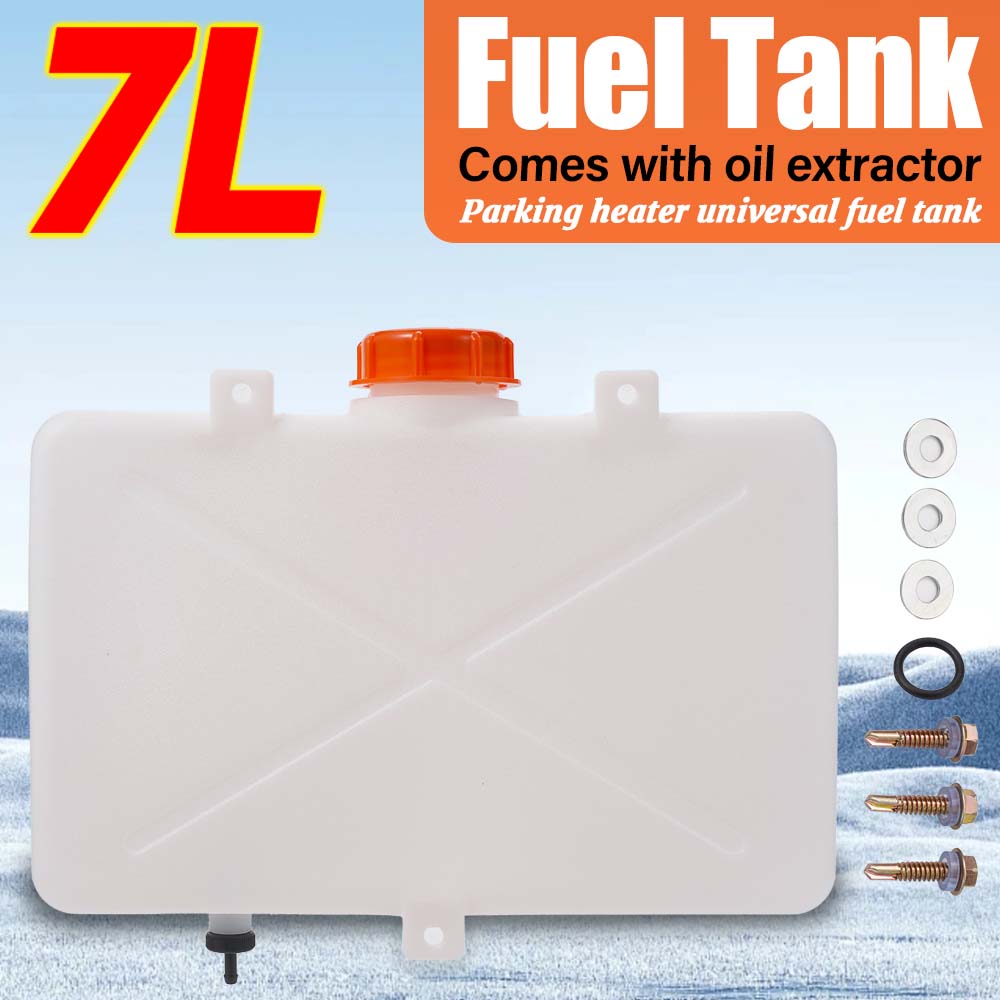 7L Thickened Plastic Fuel Tank - Diesel Heater 2Kw recension och pris