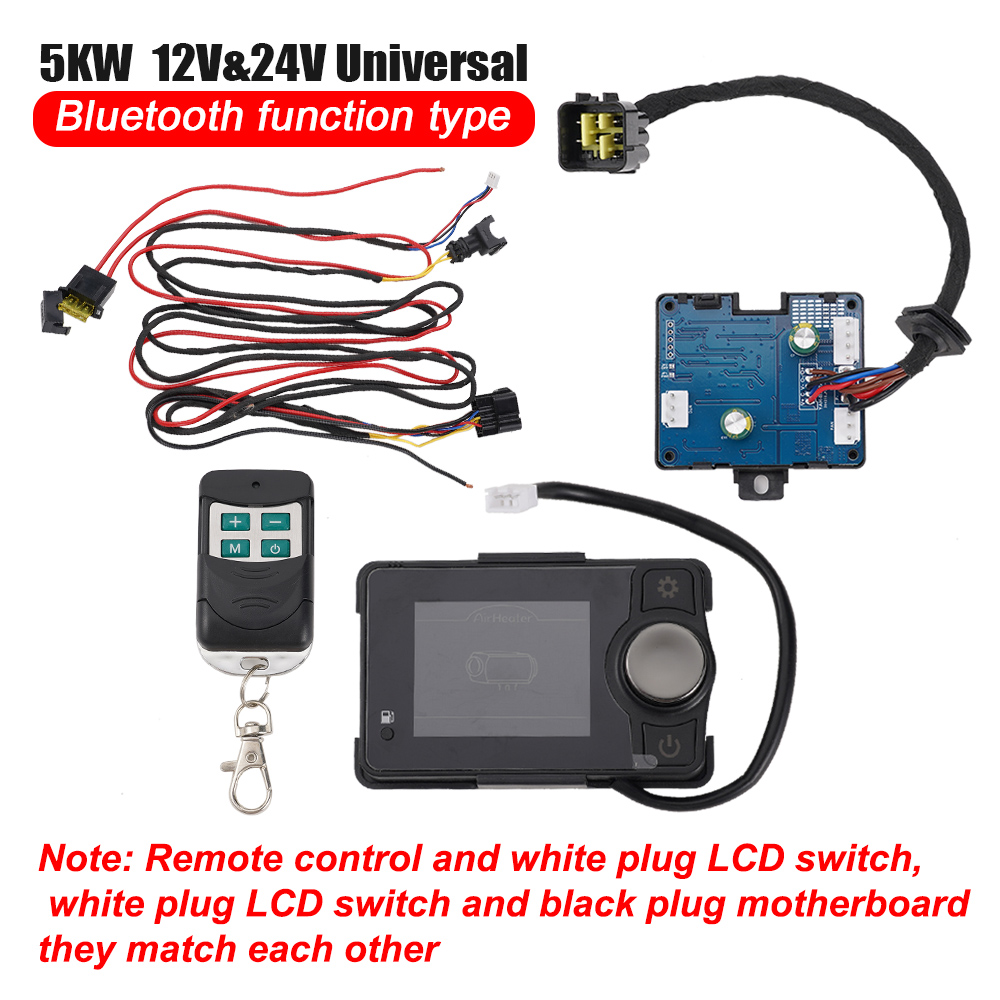5-8KW Parking Heater Accessori - 12V Diesel Heater With Remote recension och pris