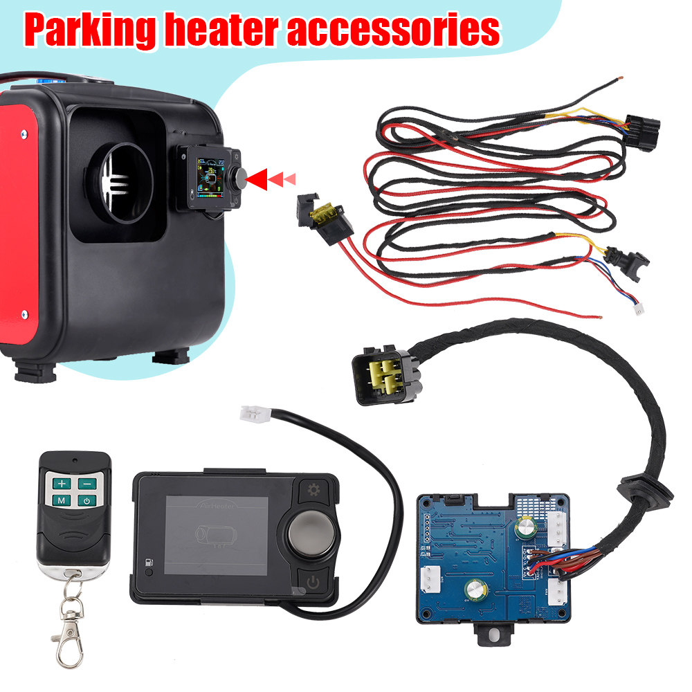 5-8KW Parking Heater Accessori - 12V Diesel Heater With Remote recension och pris