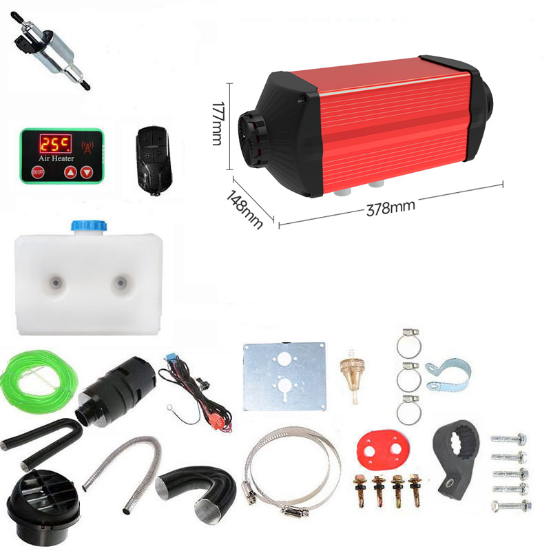 12V 5KW Split Air Heater Truck - Parking Heater Remote Control Kit recension och pris