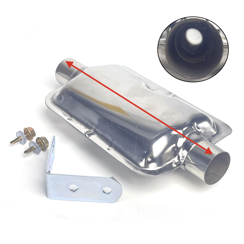 24mm Muffler Straight Pipe/S C - Diesel Heater Silencer Muffler recension och pris