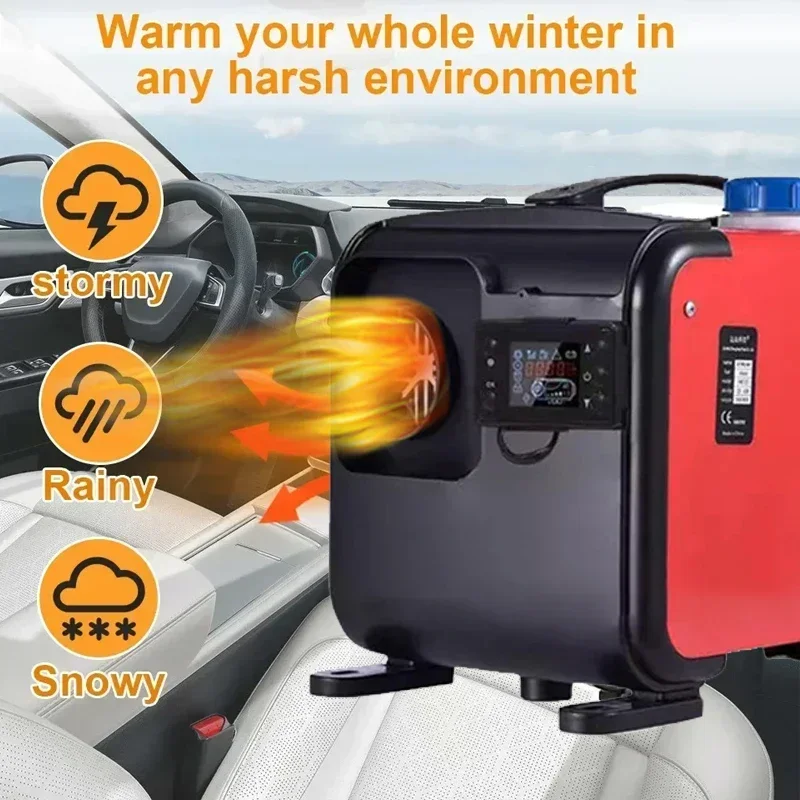 12V 24V 220V 3 in 1 Car Diesel - 12V Diesel Heater With Remote recension och pris