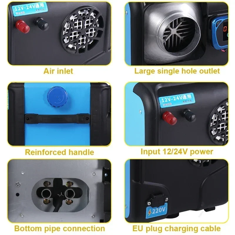 12V 24V 220V Diesel Air Parkin - 12V Diesel Heater With Remote recension och pris