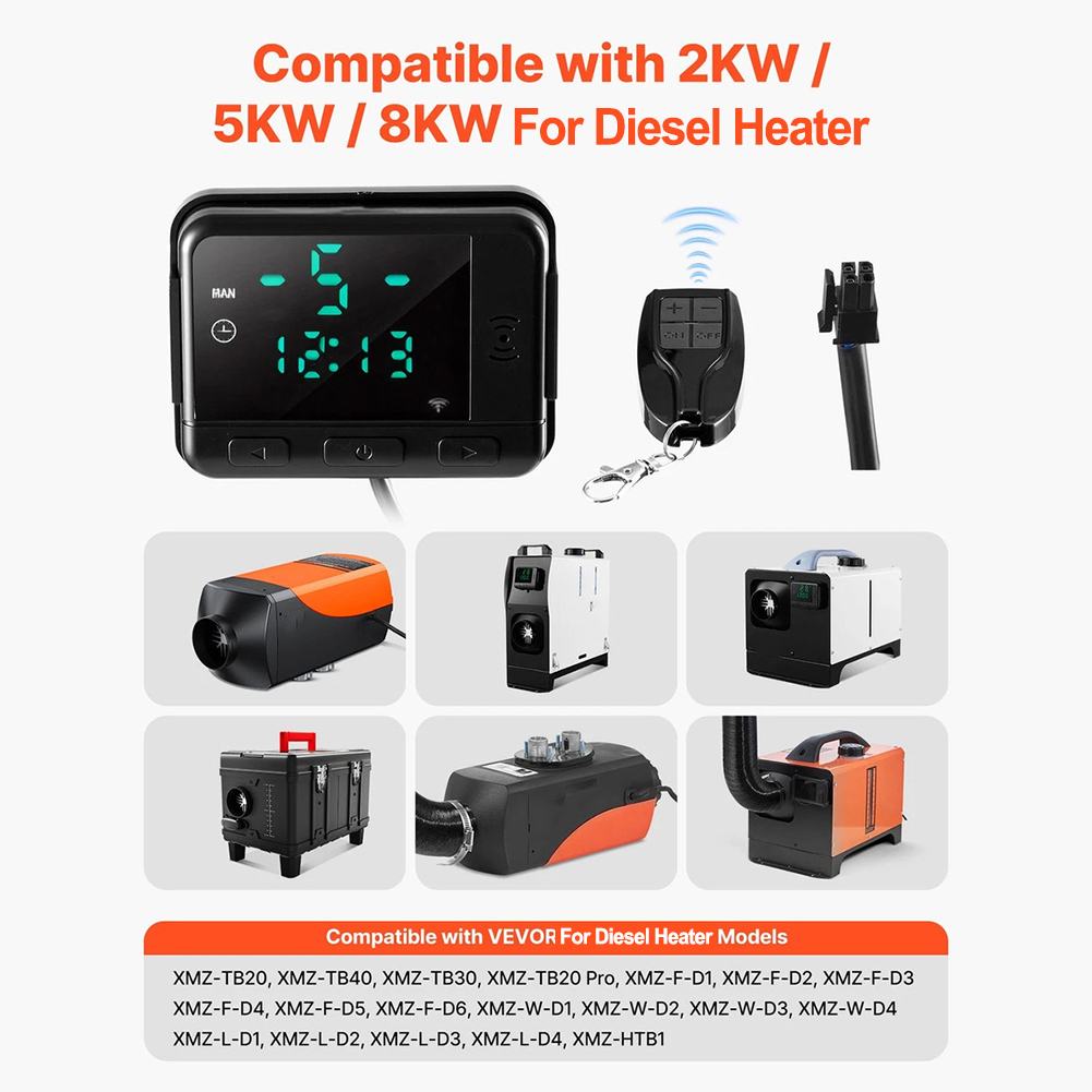 LCD Display Controller Diesel  - Diesel Air Heater Lcd Controller recension och pris